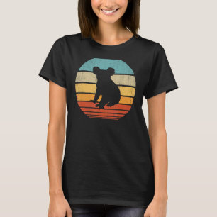 Koala Retro Vintage 60s 70s Sunset Mammal Zoo Anim T-Shirt