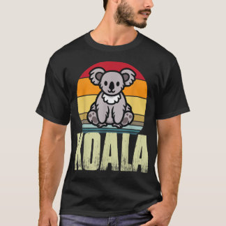 Koala Retro Vintage Cute Koala Bear Australia Koal T-Shirt