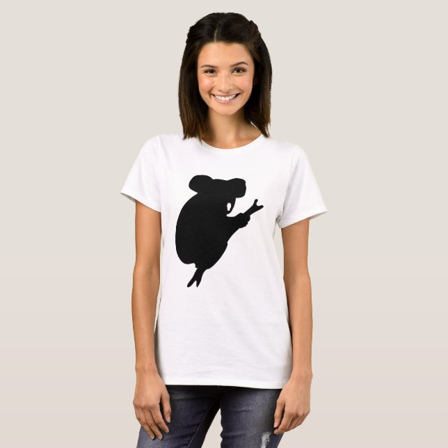 Koala Silhouette T-Shirt (Front Full)