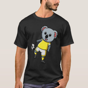 Koala Soccer Player Goalkeeper Goalie Striker Spor T-Shirt