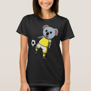 Koala Soccer Player Goalkeeper Goalie Striker Spor T-Shirt