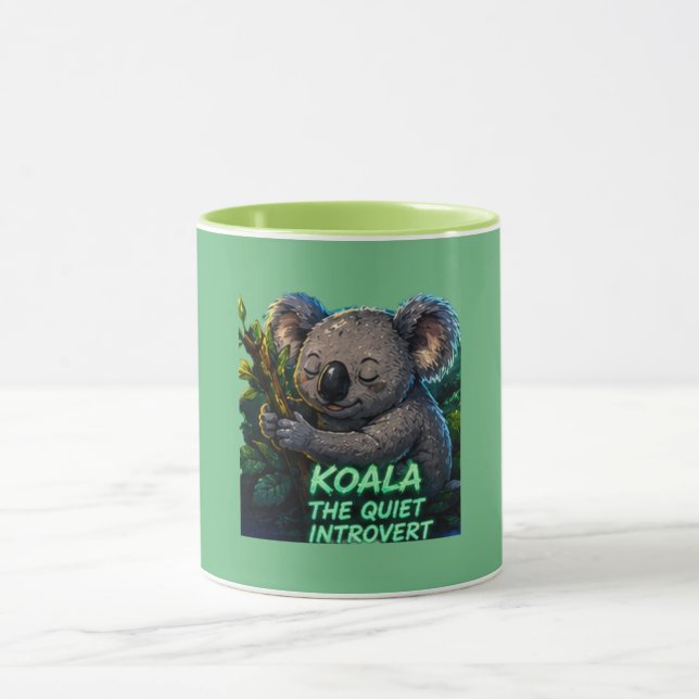 Koala The Quiet Introvert Mug (Center)