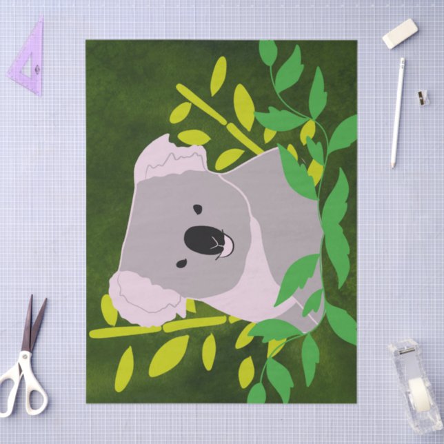 koala tissue paper (Craft)