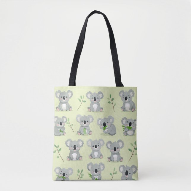 Koala Tote Bag – Cute & Nature-Inspired Animal (Front)