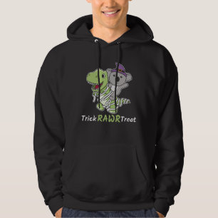 Koala Trick Rawr Treat T-rex Mummy Costume Hoodie