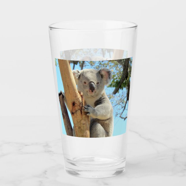 Koala Tumbler / Shaker Glass (Front)
