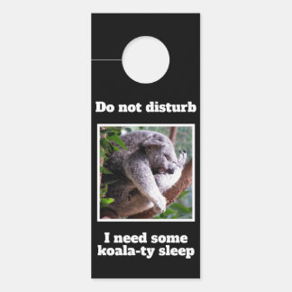 Koala-ty Sleep Door Hanger
