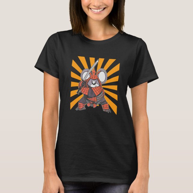 Koala Warrior Samurai T-Shirt (Front)