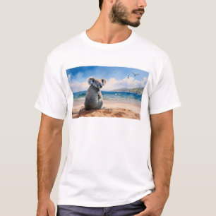 Koala watching the ocean T-Shirt