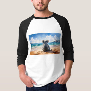 Koala watching the ocean T-Shirt