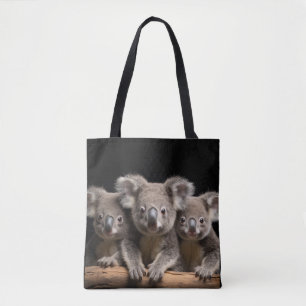 Koala Wild Animal Portrait Nature Beauty Tote Bag