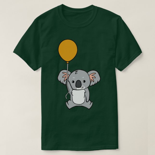 Koala  with balloon  1  T-Shirt (Design Front)