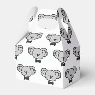 Koala with tie favour box