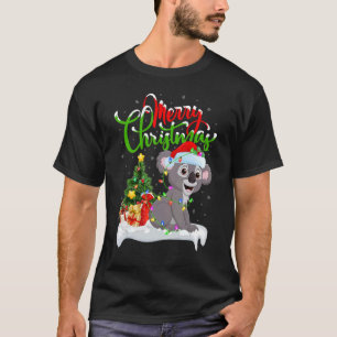 Koala Xmas Decorations Santa Koala Christmas T-Shirt