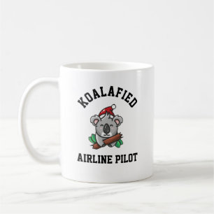 Koalafied Airline Pilot  Coffee Mug