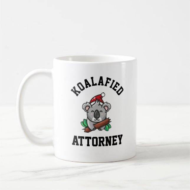 Koalafied Attorney  Coffee Mug (Left)
