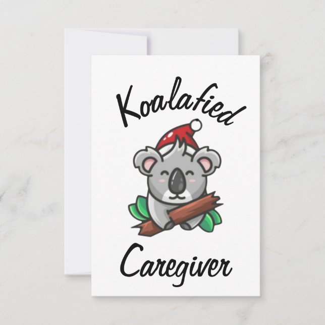 Koalafied Caregiver Card (Front)