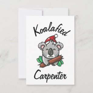 Koalafied Carpenter Card