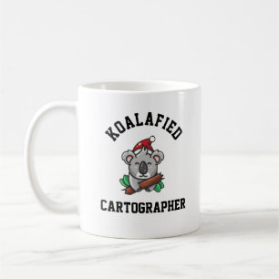 Koalafied Cartographer Coffee Mug