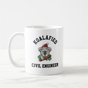 Koalafied Civil Engineer  Coffee Mug