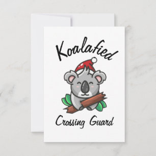 Koalafied Crossing Guard Card