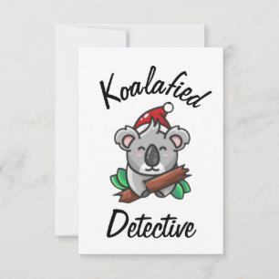Koalafied Detective Card