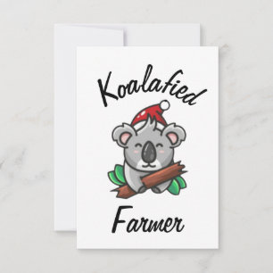 Koalafied Farmer Card