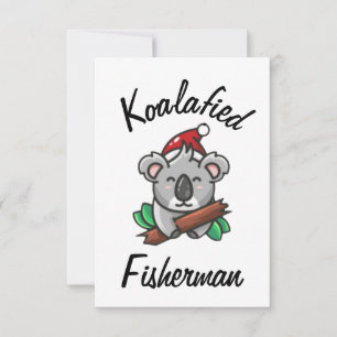 Koalafied Fisherman Card
