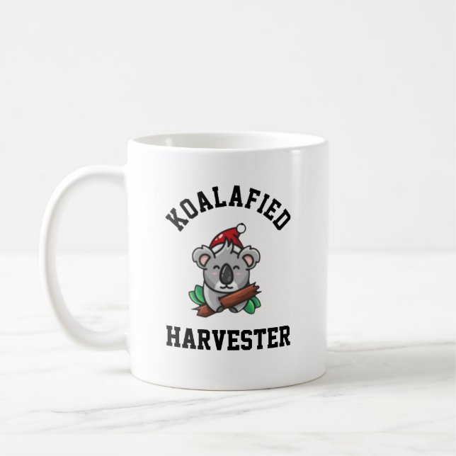 Koalafied Harvester Coffee Mug (Left)