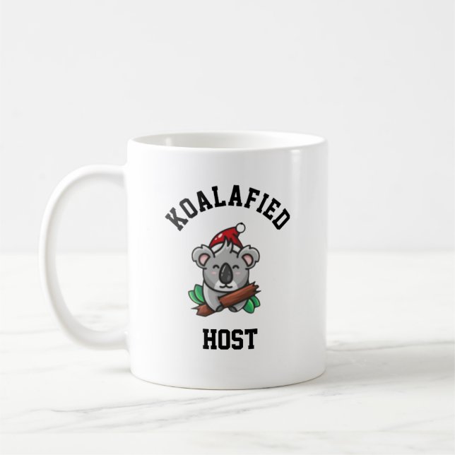 Koalafied Host Coffee Mug (Left)