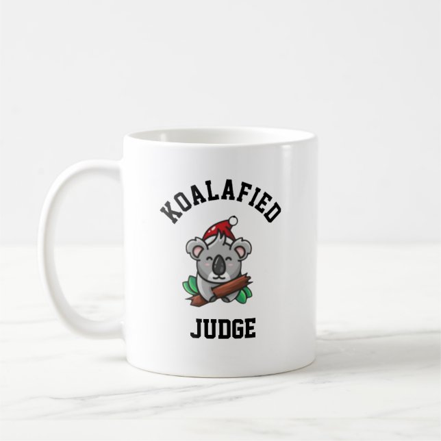 Koalafied Judge Coffee Mug (Left)