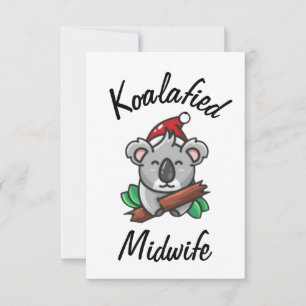 Koalafied Midwife Card