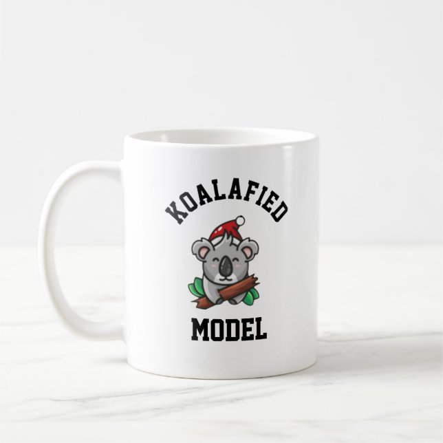 Koalafied Model Coffee Mug (Left)