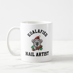 Koalafied Nail Artist  Coffee Mug