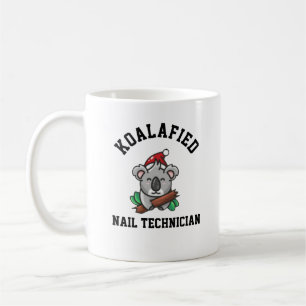Koalafied Nail Technician Coffee Mug