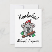 Koalafied Network Engineer Card