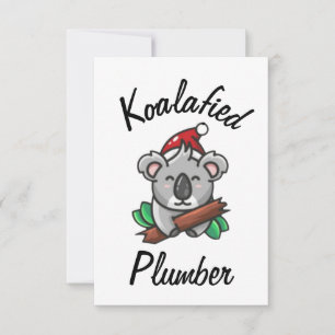 Koalafied Plumber Card