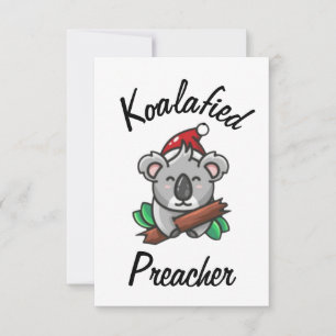 Koalafied Preacher Card