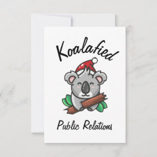 Koalafied Public Relations Card