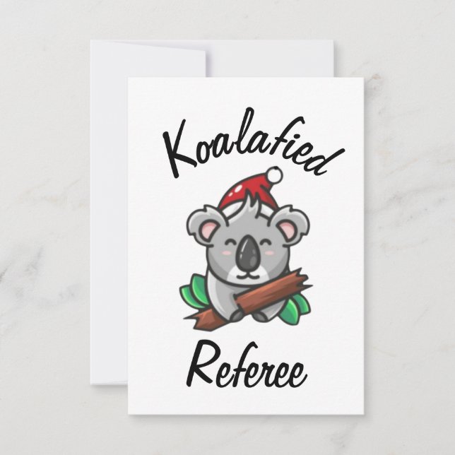 Koalafied Referee Card (Front)