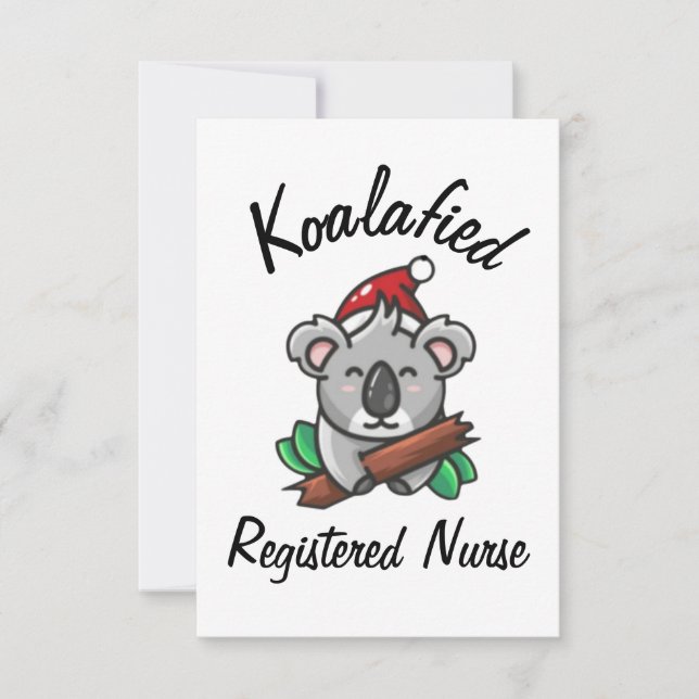 Koalafied Registered Nurse Card (Front)