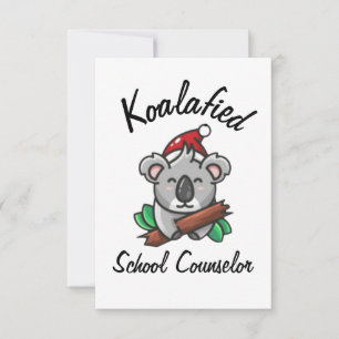 Koalafied School Counsellor Card