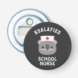 Koalafied School Nurse Bottle Opener