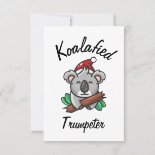 Koalafied Trumpeter Card