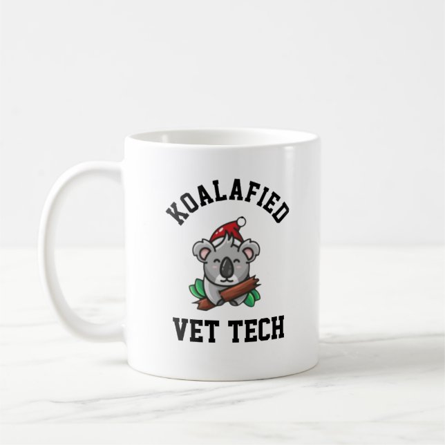 Koalafied Vet Tech  Coffee Mug (Left)