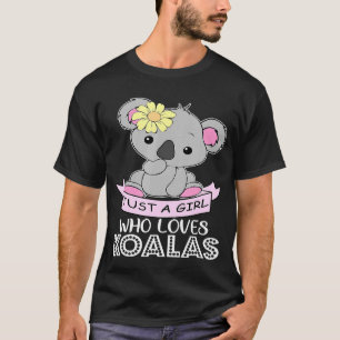 Koalas Cute And Funny Koala Bear Animal Retro T-Shirt
