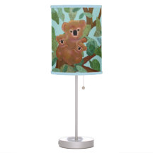 Koalas in the Eucalyptus Table Lamp