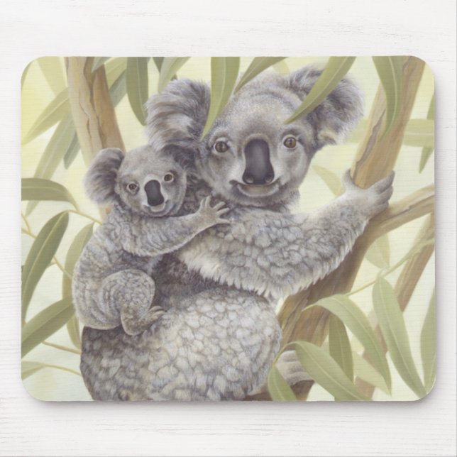 Koalas Mouse Mat (Front)
