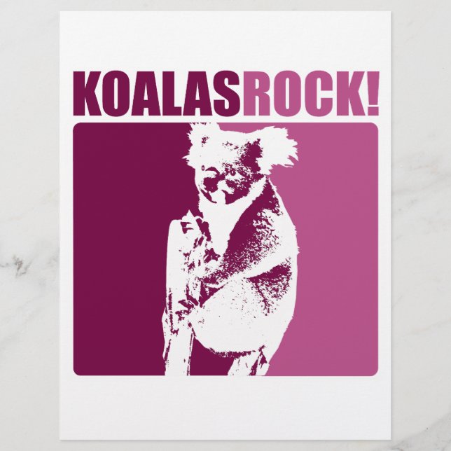 Koalas Rock! (Front)