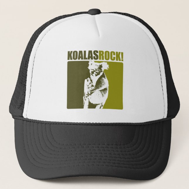 Koalas Rock! #2 Trucker Hat (Front)